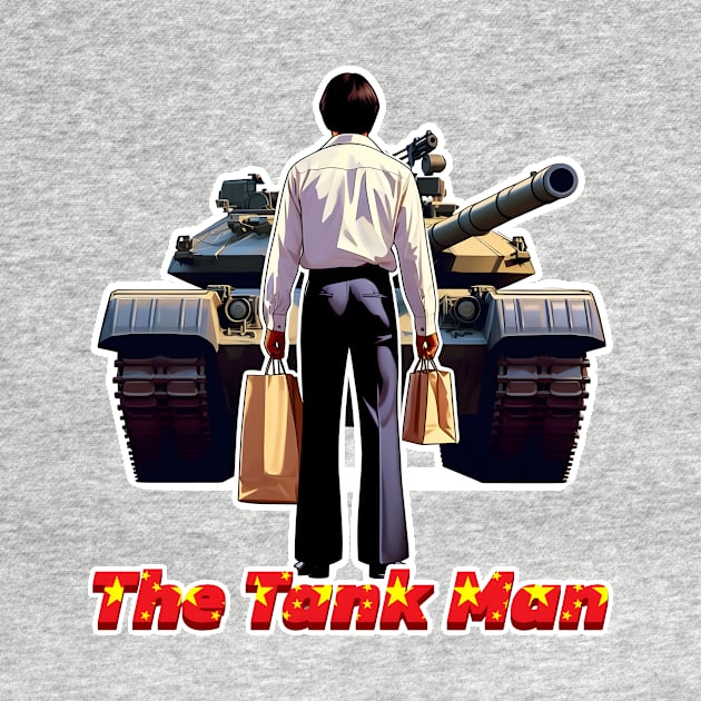 Tank Man by Rawlifegraphic